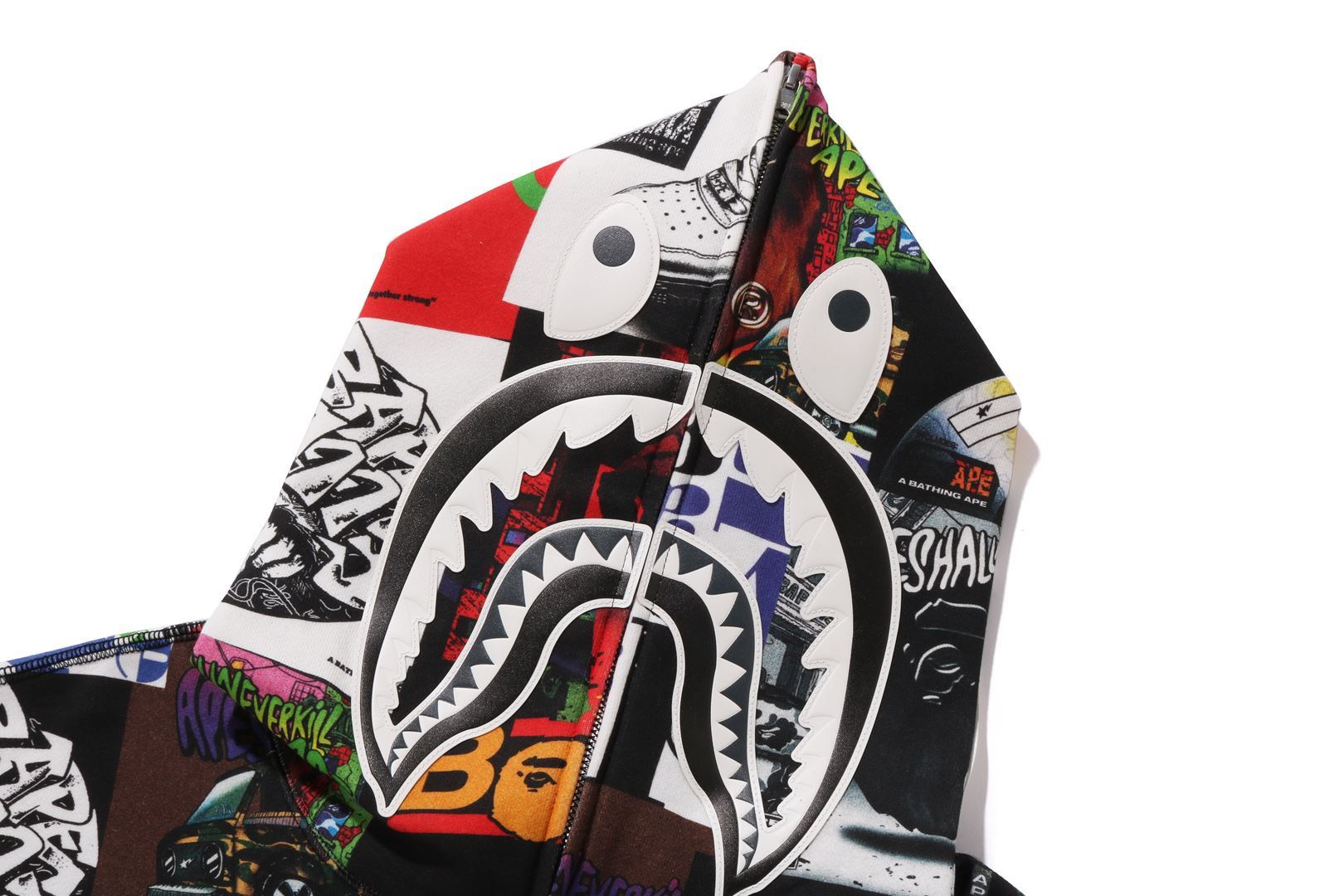 BAPE ALBUM MONOGRAM SHARK HOODIE sold by Bape product image thumbnail 3