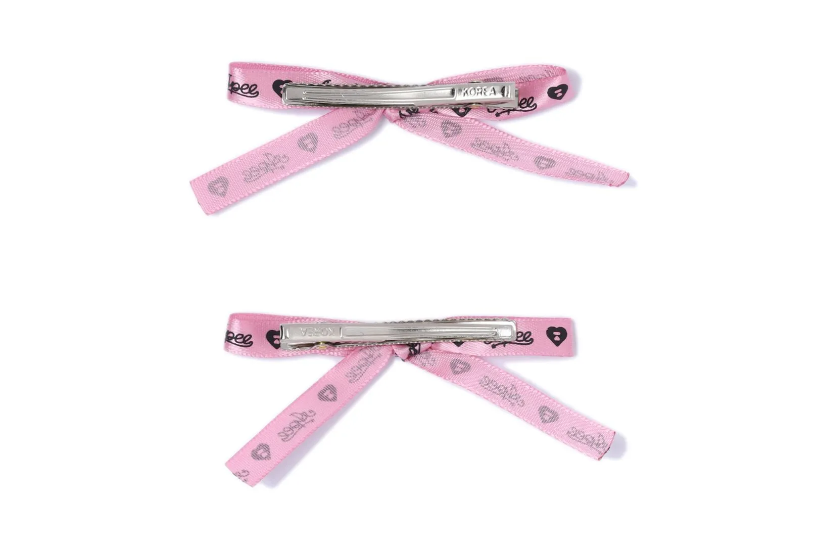 LOGO RIBBON HAIR CLIPS SET sold by Bape product image thumbnail 2