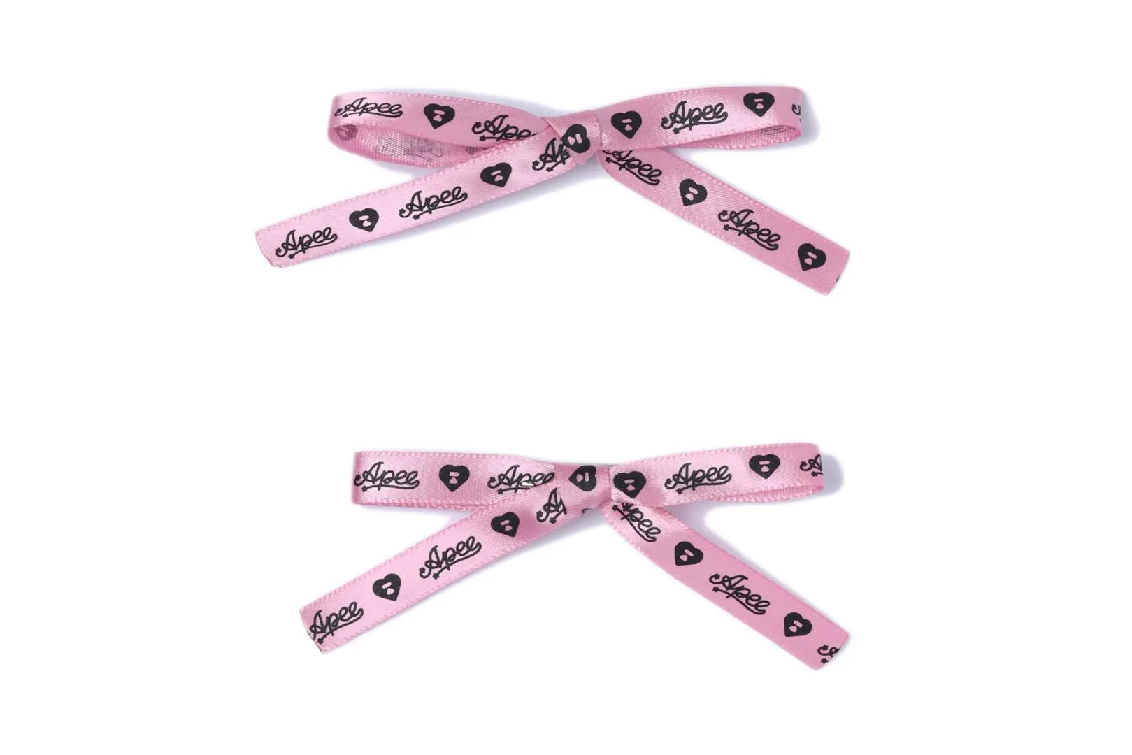 LOGO RIBBON HAIR CLIPS SET sold by Bape