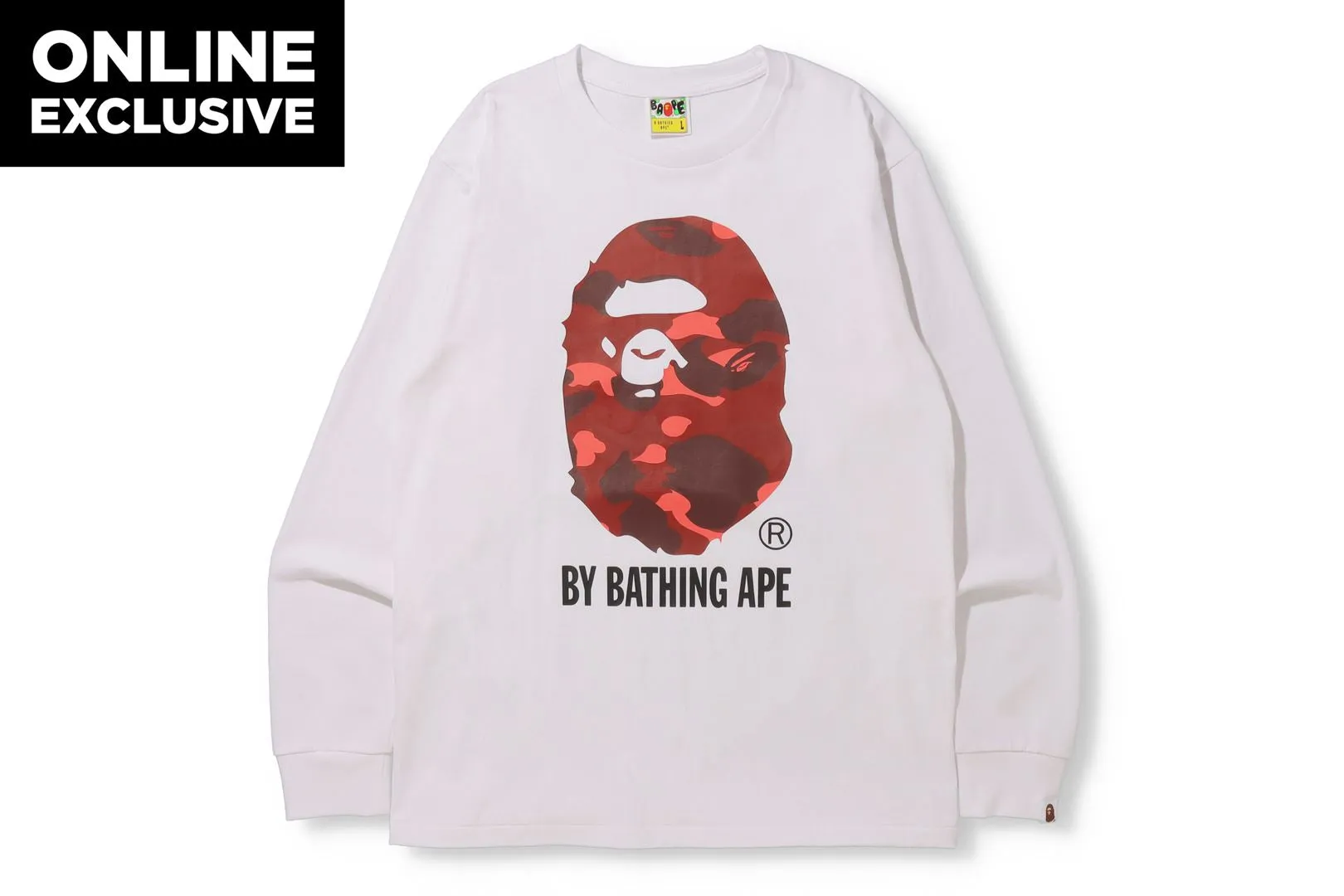 COLOR CAMO BY BATHING APE L/S TEE sold by Bape product image thumbnail 4