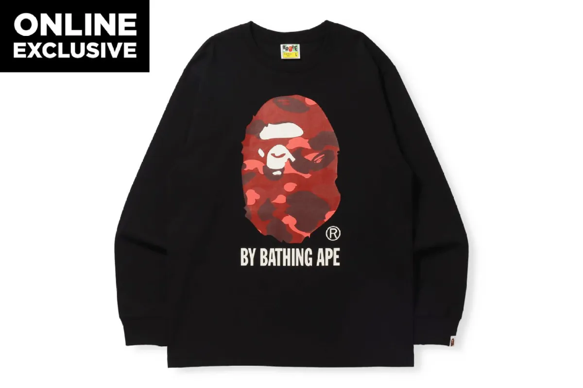 COLOR CAMO BY BATHING APE L/S TEE sold by Bape
