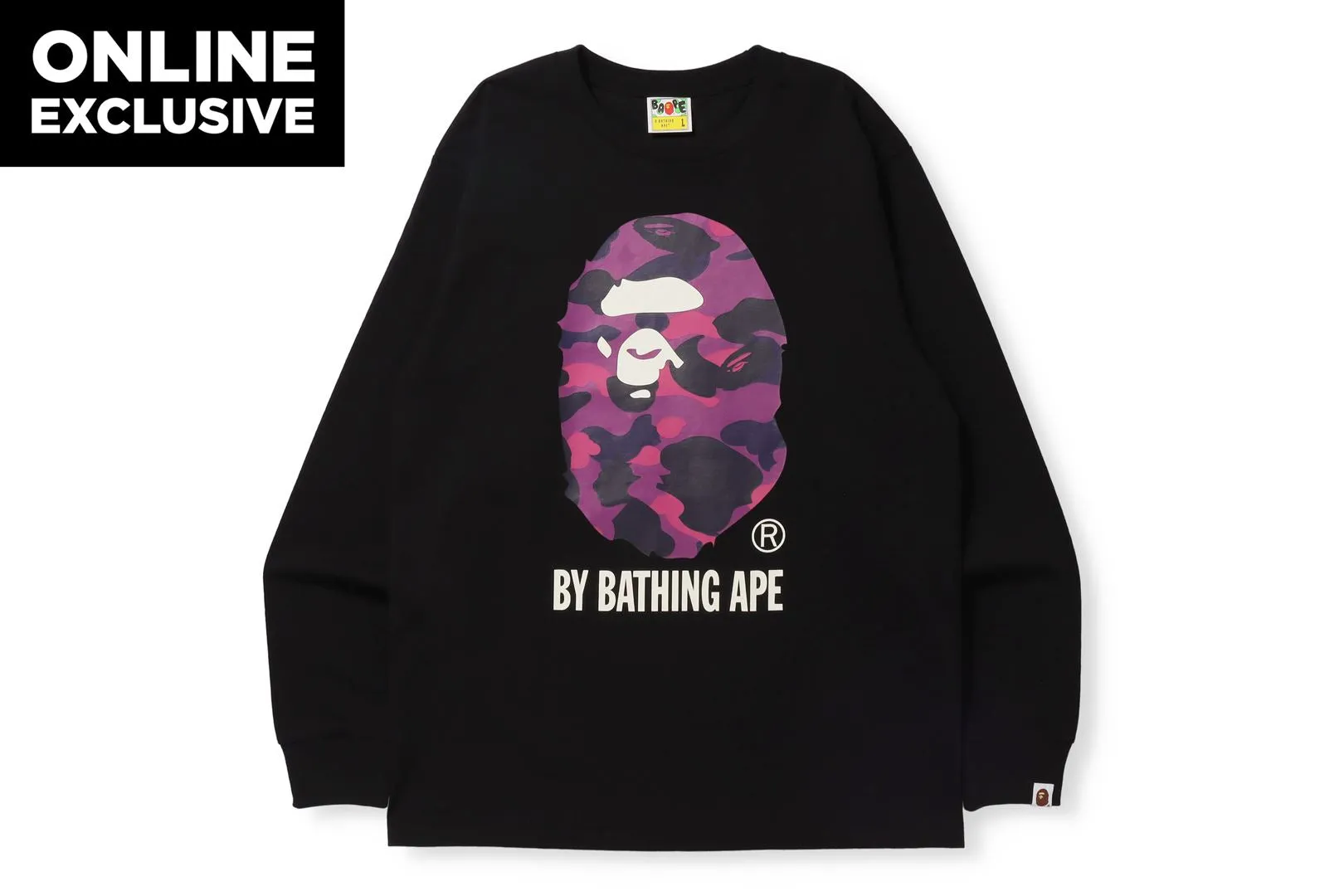 COLOR CAMO BY BATHING APE L/S TEE sold by Bape product image thumbnail 2