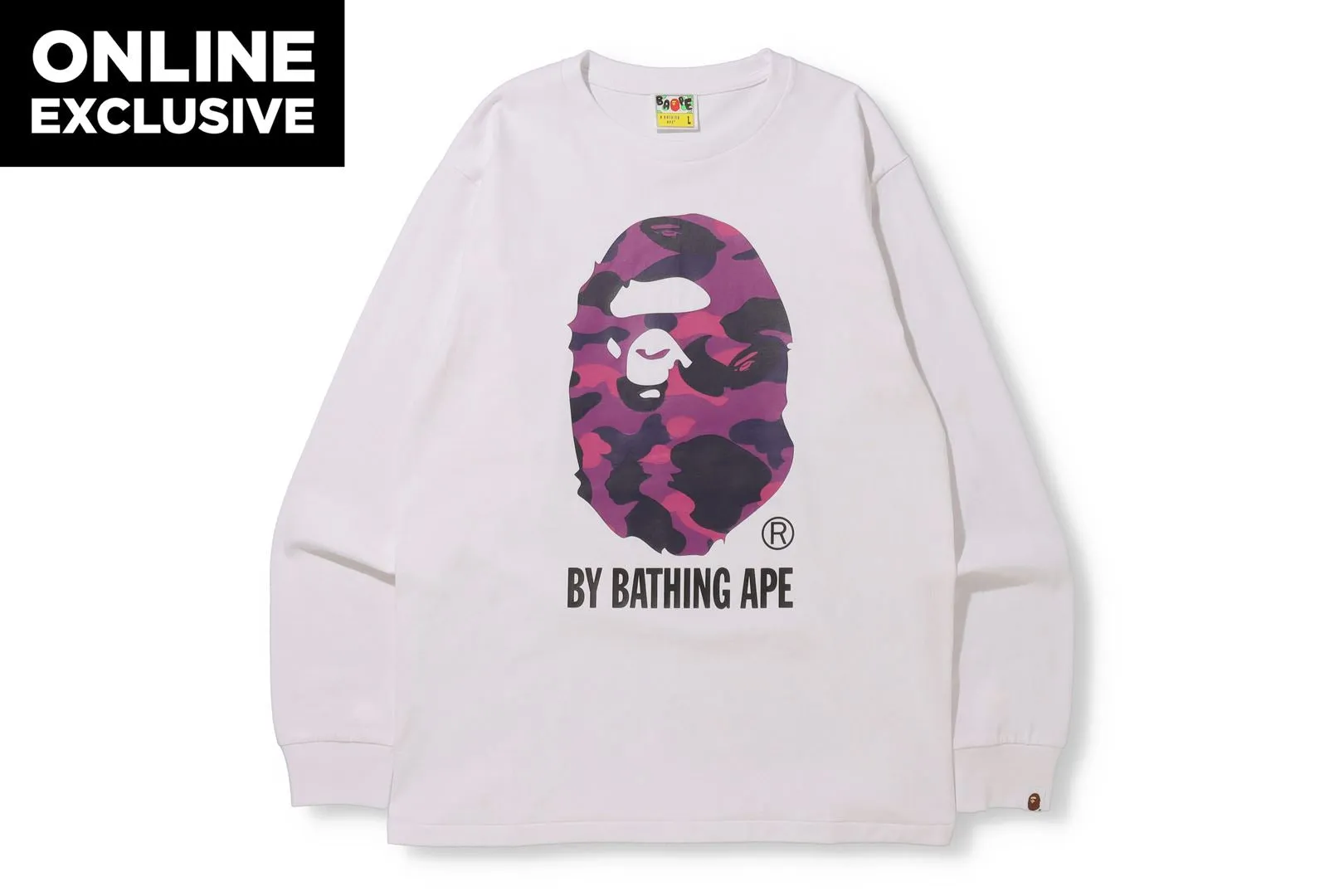 COLOR CAMO BY BATHING APE L/S TEE sold by Bape product image thumbnail 5