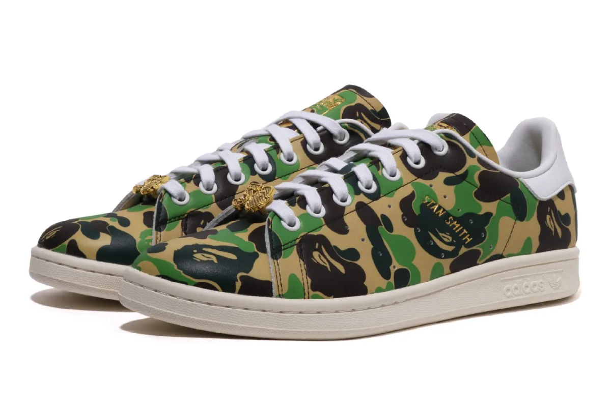 【 BAPE X ADIDAS 】STAN SMITH BAPE ABC CAMO sold by Bape