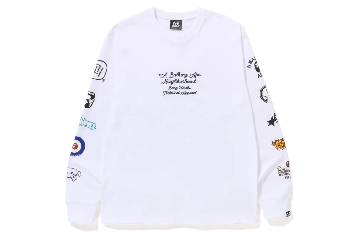 【 BAPE X NBHD 】L/S TEE sold by Bape