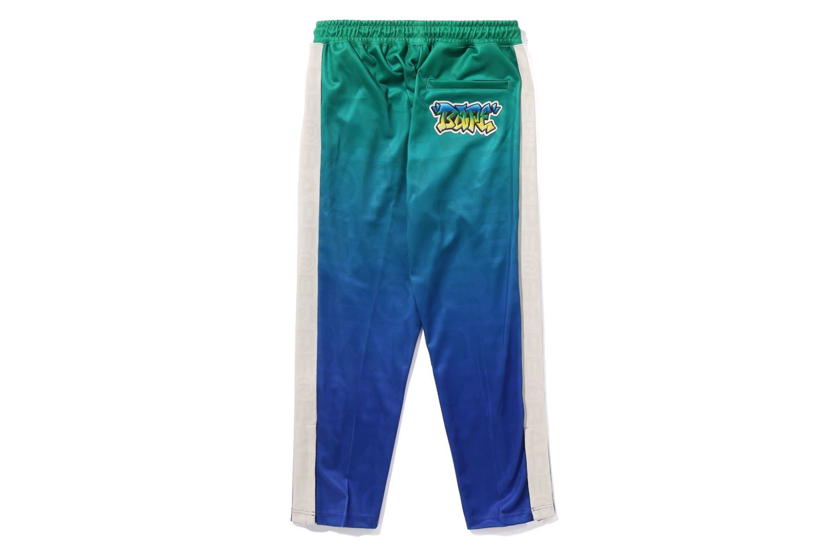 LUX SPORT PATTERN JACQUARD TRACK PANTS sold by Bape product image thumbnail 12