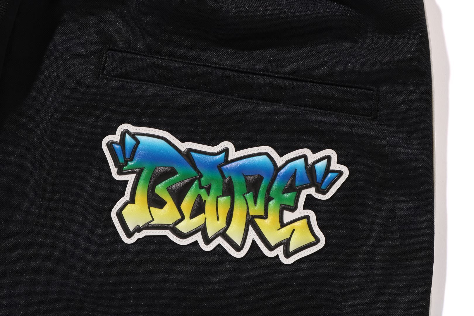 LUX SPORT PATTERN JACQUARD TRACK PANTS sold by Bape product image thumbnail 4