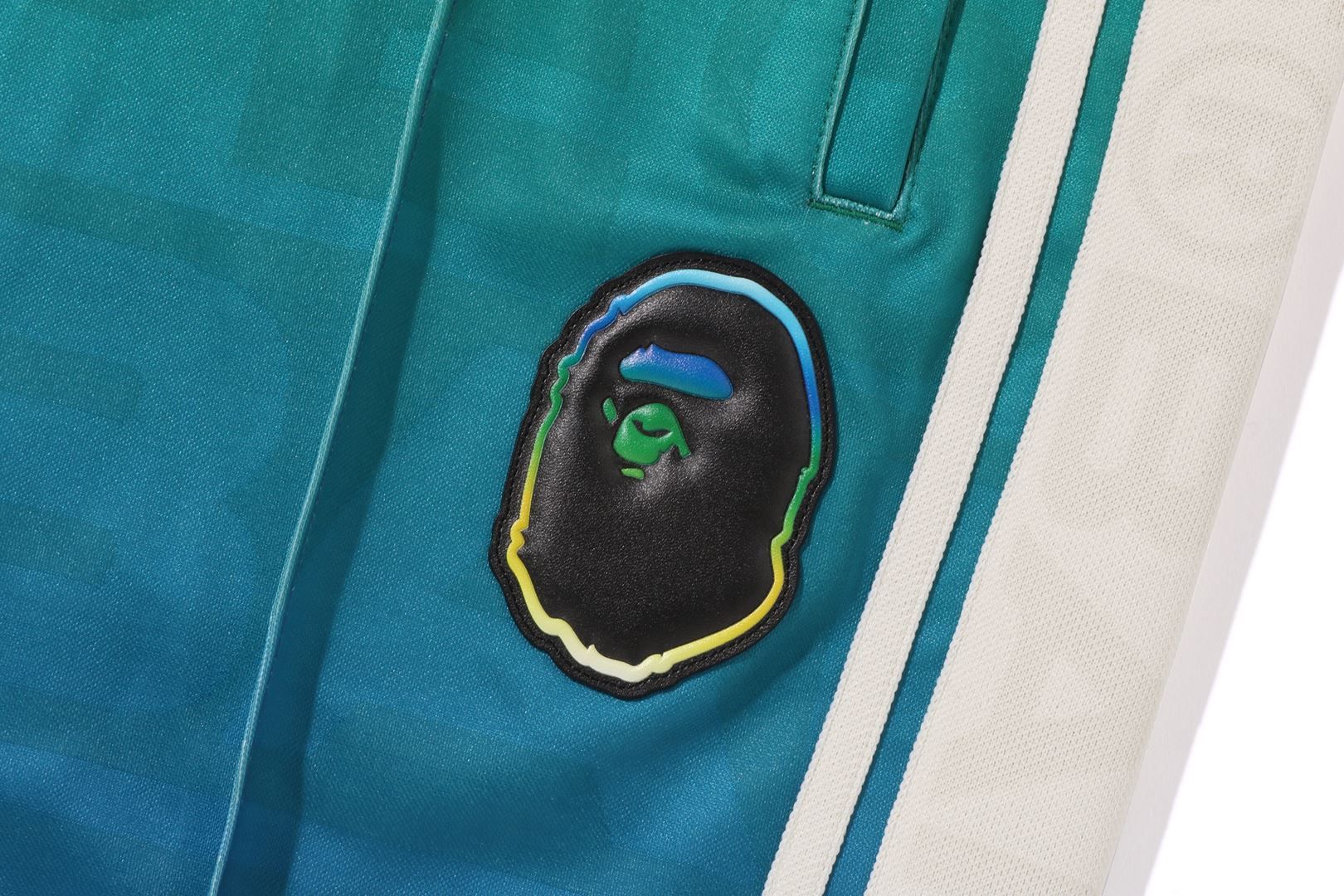 LUX SPORT PATTERN JACQUARD TRACK PANTS sold by Bape product image thumbnail 13