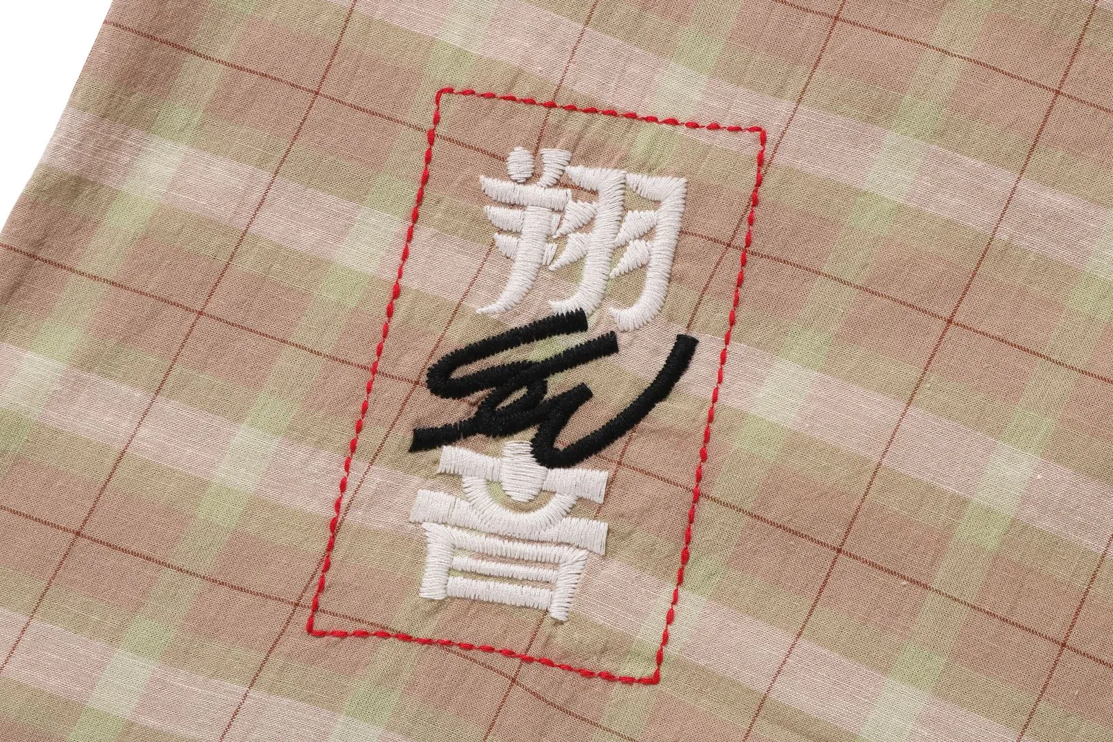 【 BAPE X SEAN WOTHERSPOON 】EMBROIDERY CHECK SHIRT sold by Bape product image thumbnail 4