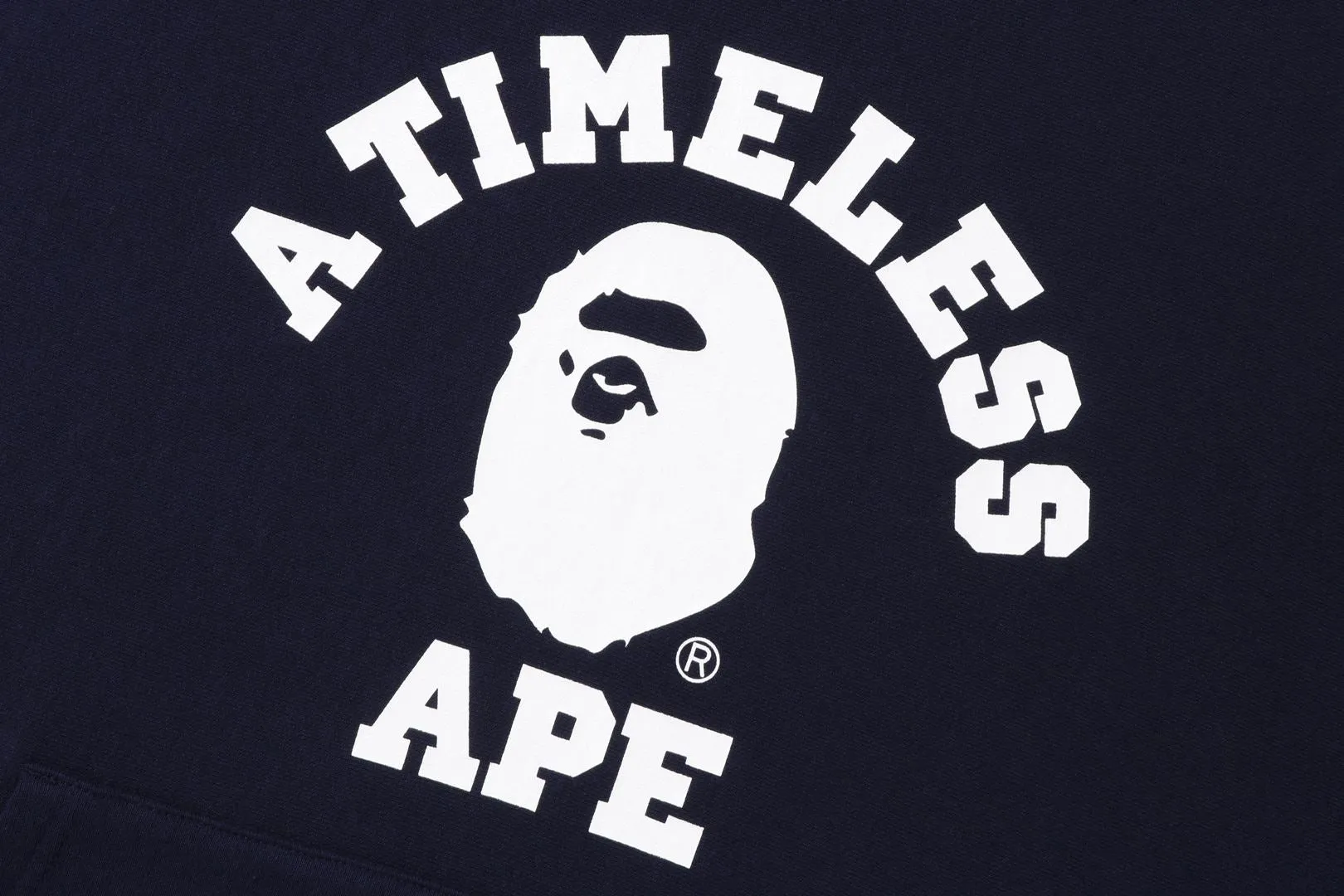 【 BAPE X JJJJOUND 】RELAXED CLASSIC COLLEGE PULLOVER HOODIE sold by Bape product image thumbnail 2