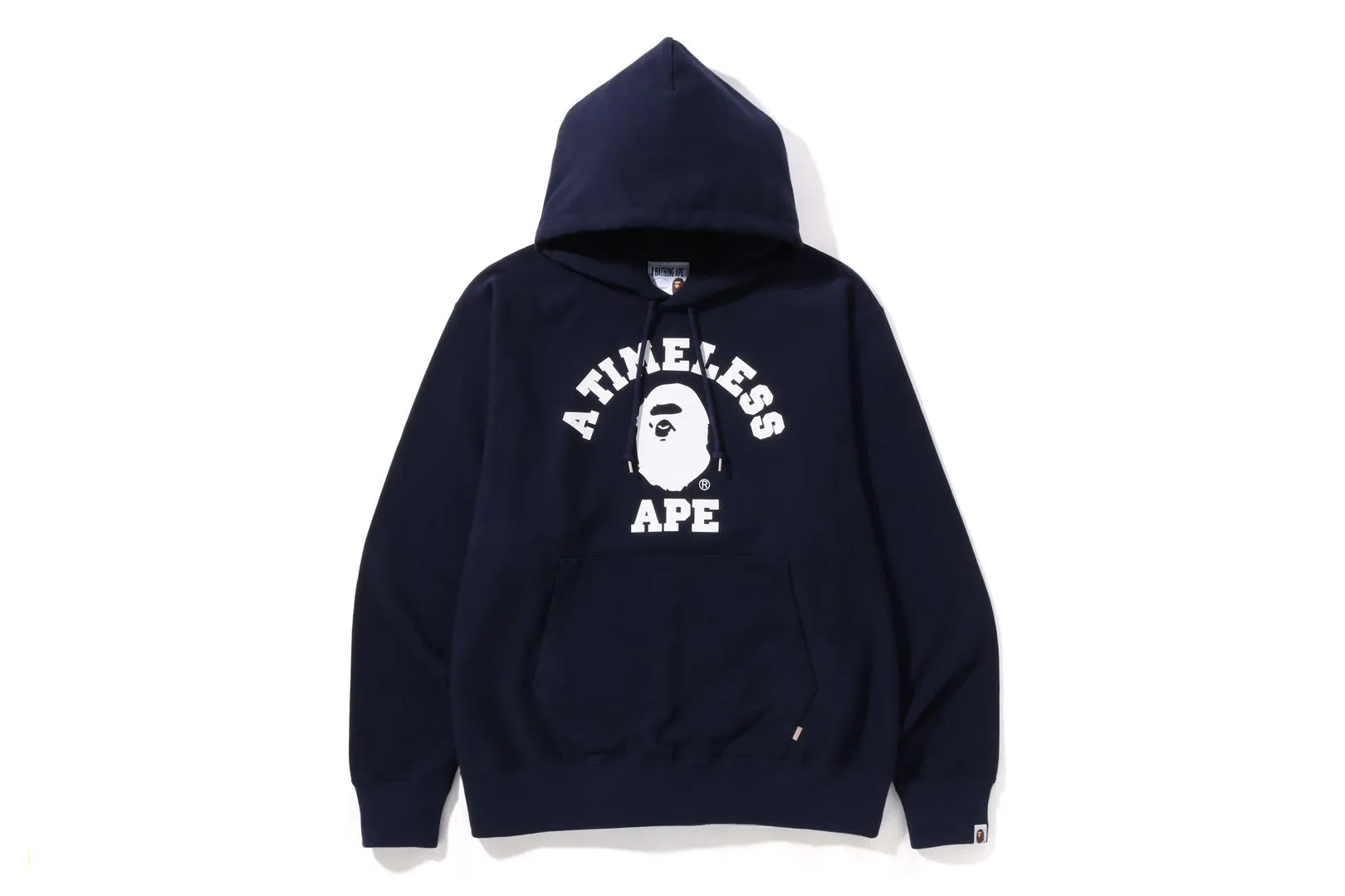 【 BAPE X JJJJOUND 】RELAXED CLASSIC COLLEGE PULLOVER HOODIE sold by Bape