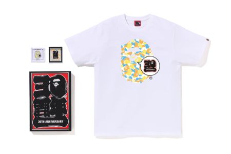 A Bathing Ape Anniversary T-Shirt 4缶セット BAPE STORE SAPPORO BAPE 30TH ANNIV. APE HEAD TEE SET | Parallel