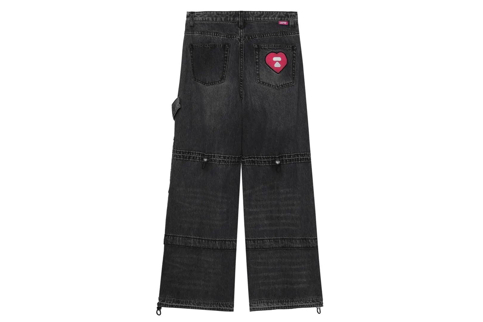 LIGHTWEIGHT DRAWSTRING FASTENING CARGO JEANS sold by Bape product image thumbnail 4