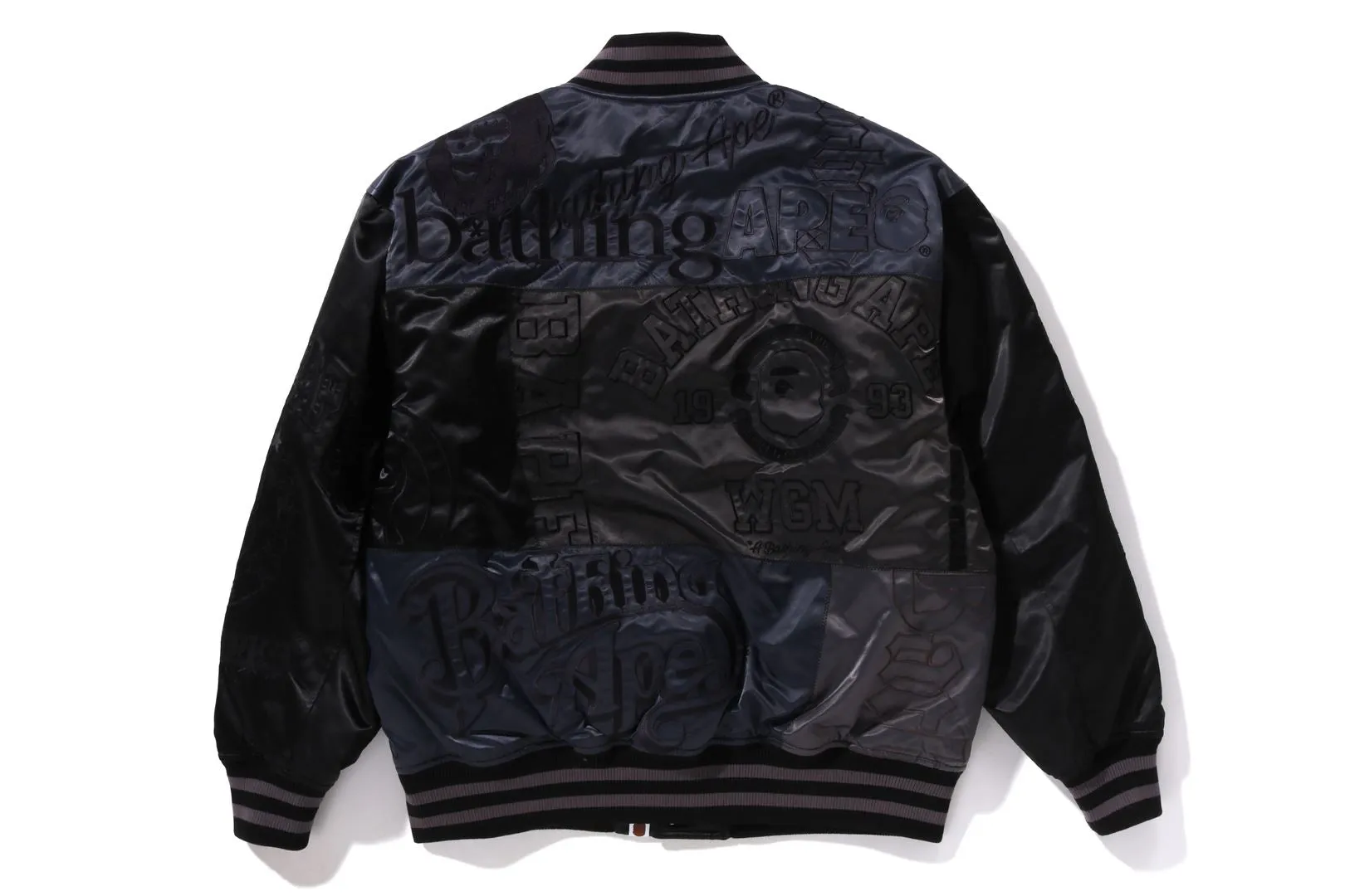 PATCHWORK VARSITY JACKET sold by Bape product image thumbnail 2
