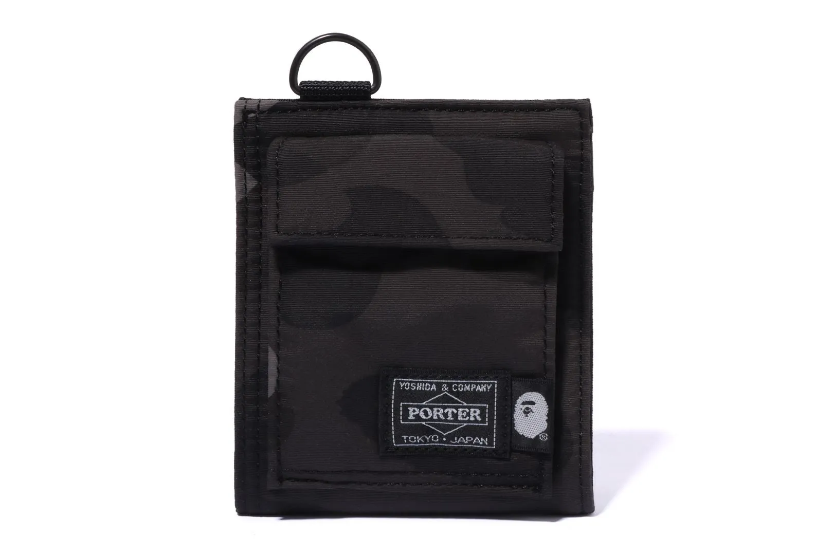 【 BAPE X PORTER 】COLOR CAMO WALLET sold by Bape