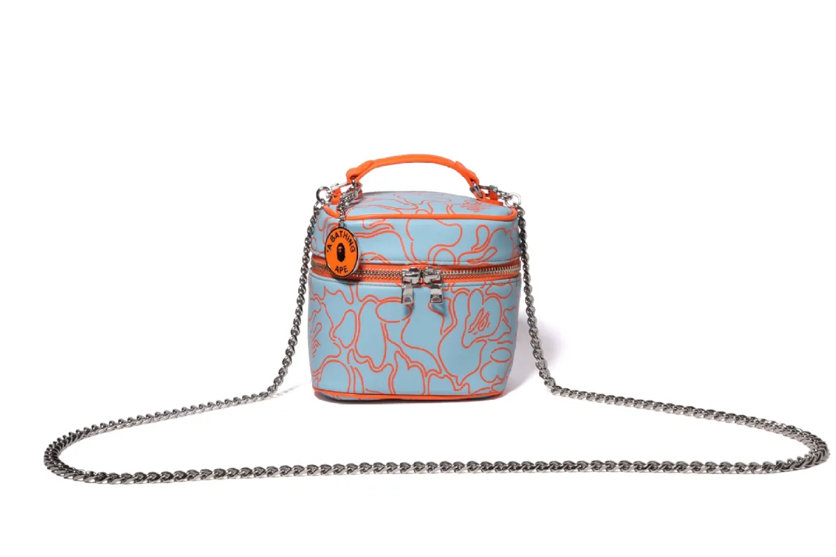 NEON CAMO VANITY BAG sold by Bape