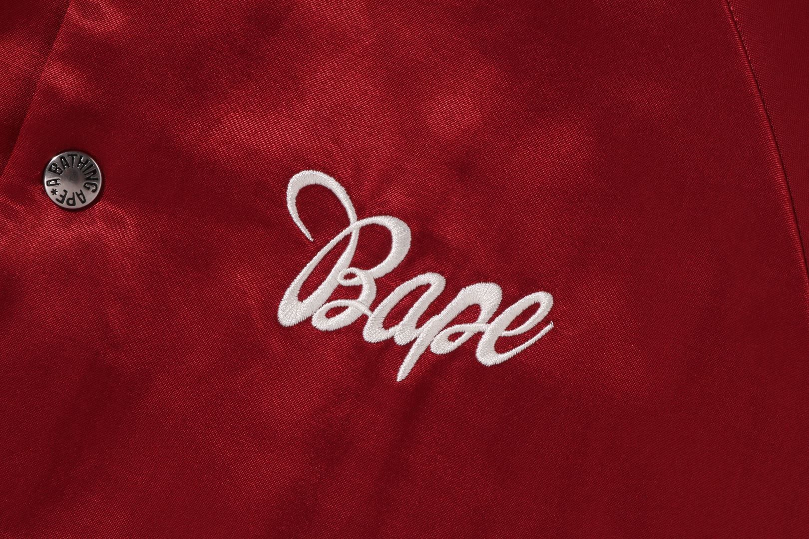 BAPE SATIN VARSITY JACKET sold by Bape product image thumbnail 3