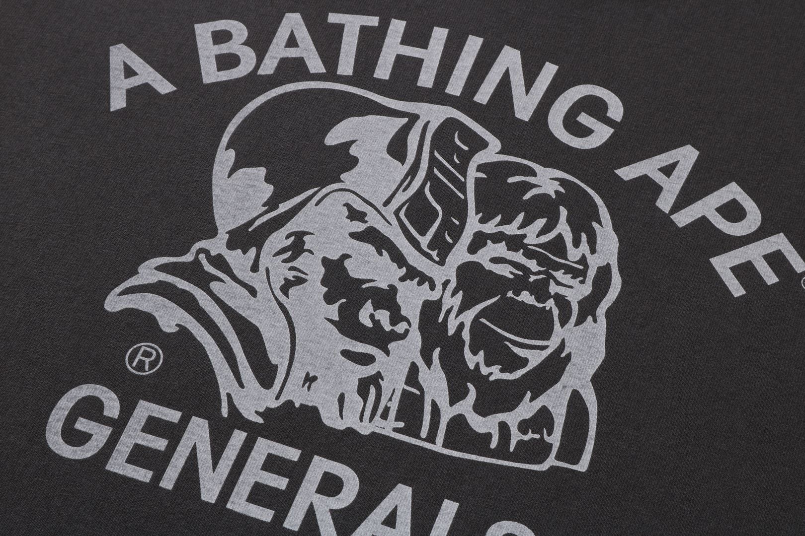 PIGMENT DYED GENERAL BAPE RELAXED FIT TEE sold by Bape product image thumbnail 4