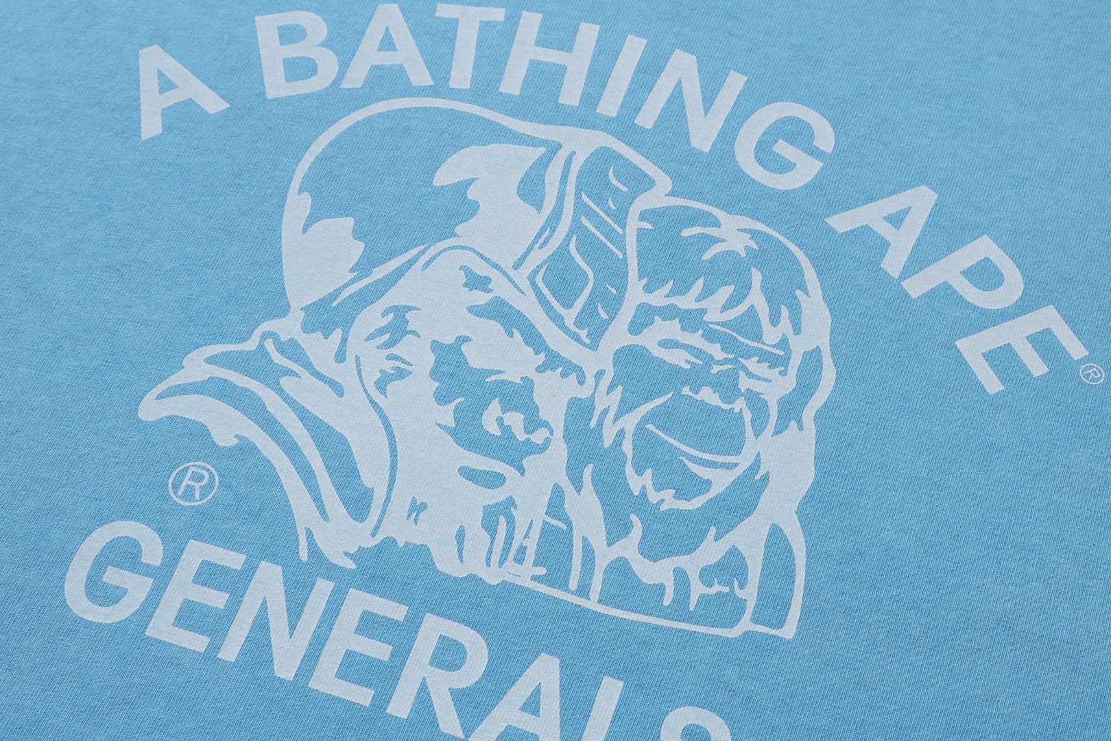 PIGMENT DYED GENERAL BAPE RELAXED FIT TEE sold by Bape product image thumbnail 10