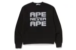 APE SHALL NEVER KILL APE CREWNECK sold by Bape