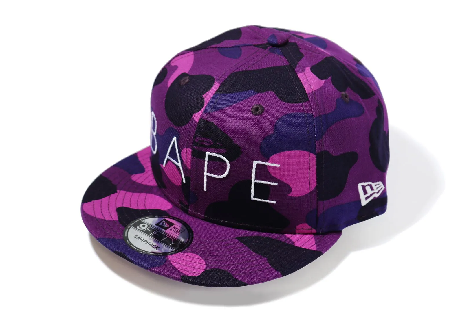 COLOR CAMO NEW ERA SNAP BACK CAP sold by Bape product image thumbnail 5