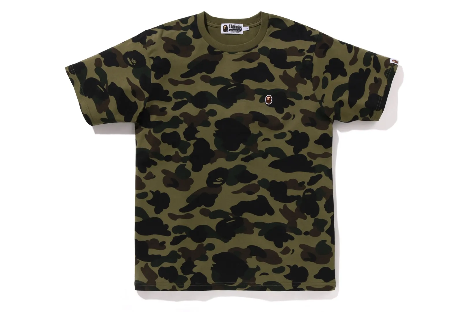 1ST CAMO ONE POINT TEE sold by Bape product image thumbnail 4