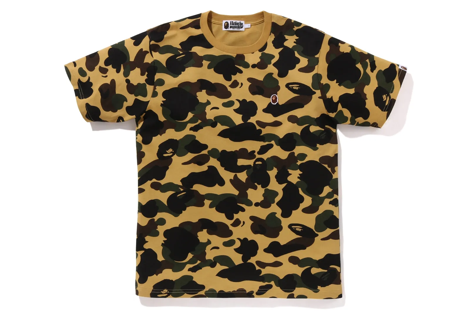 1ST CAMO ONE POINT TEE sold by Bape