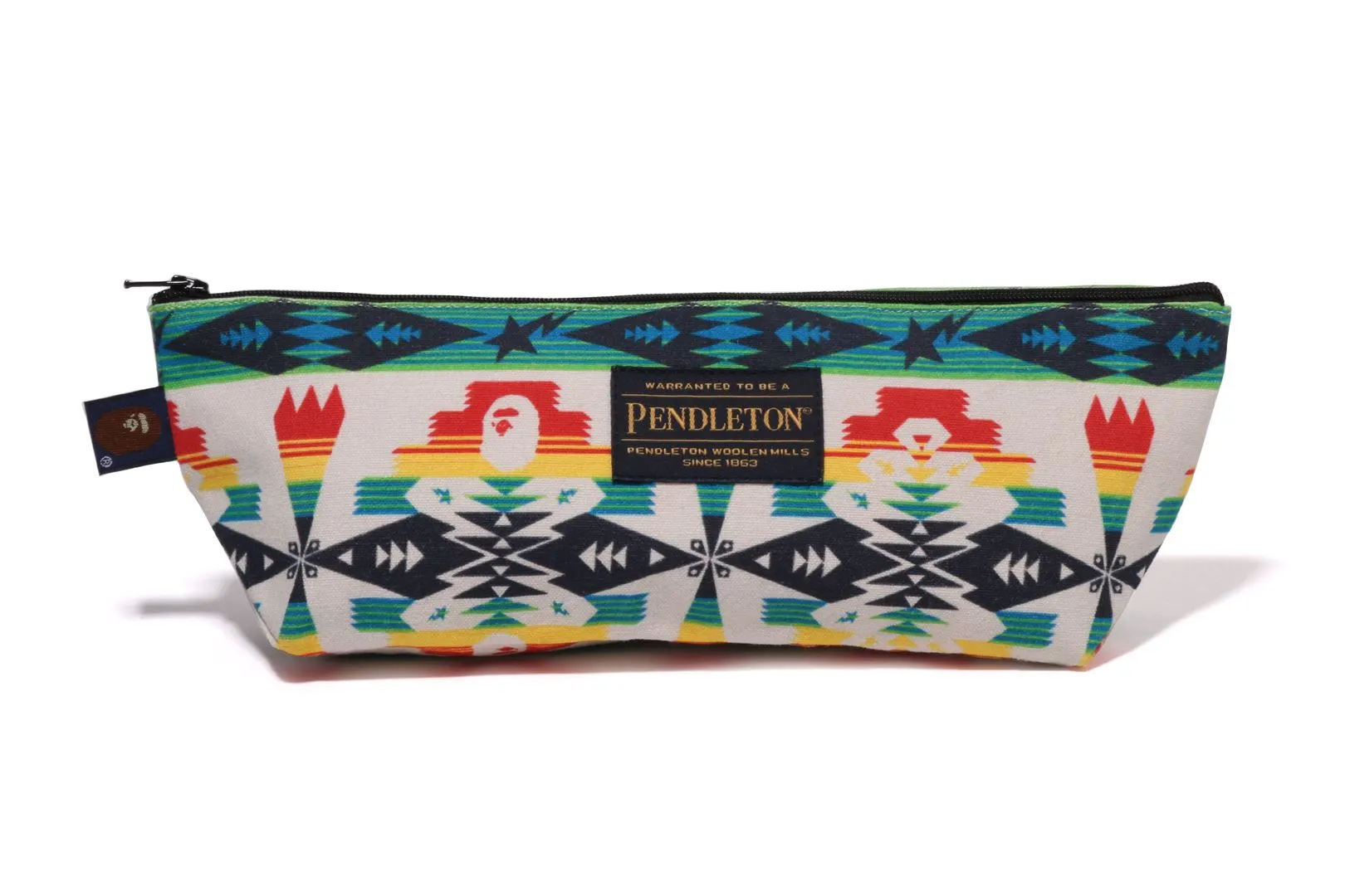 【 BAPE X PENDLETON 】POUCH sold by Bape