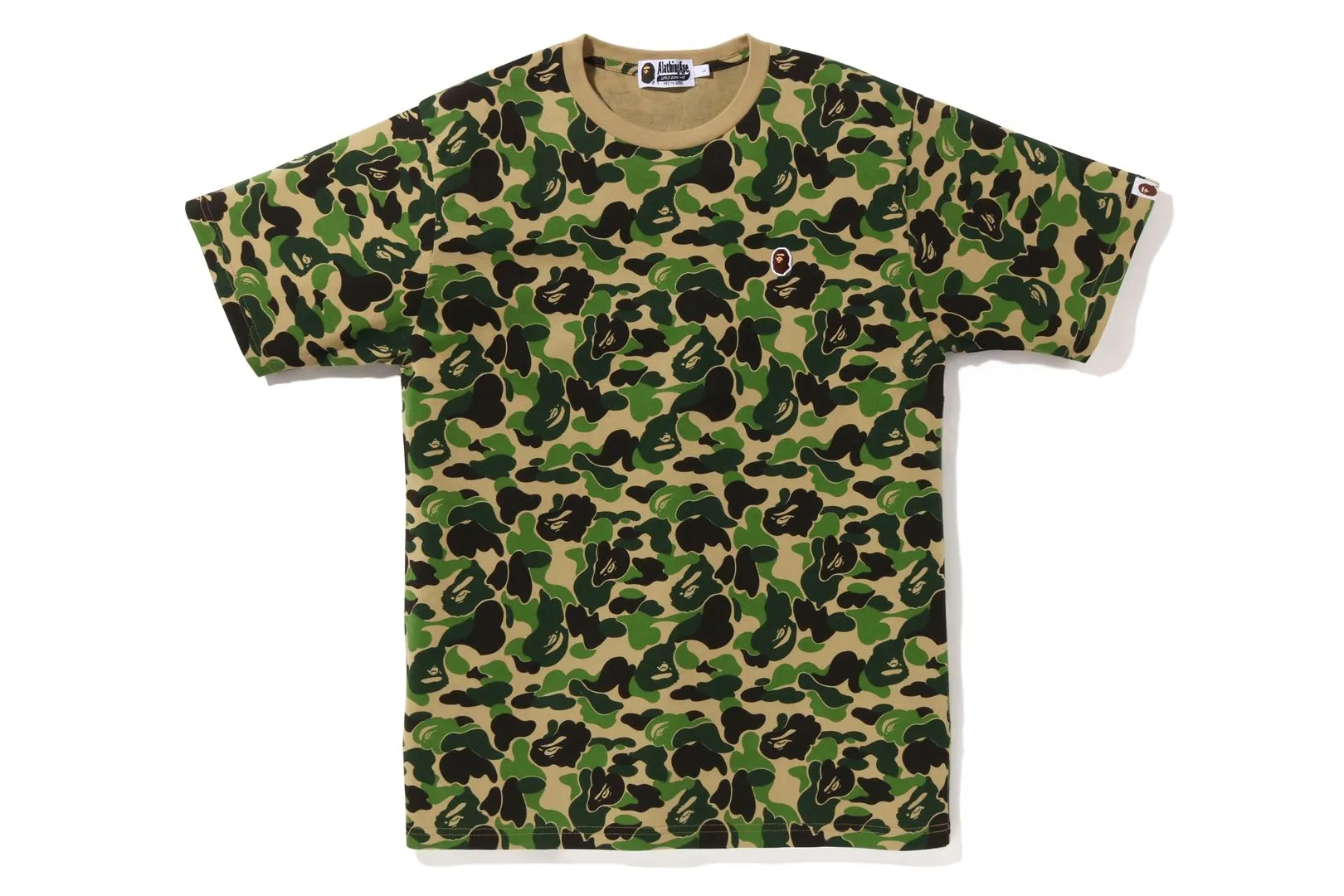 ABC CAMO APE HEAD ONE POINT TEE sold by Bape
