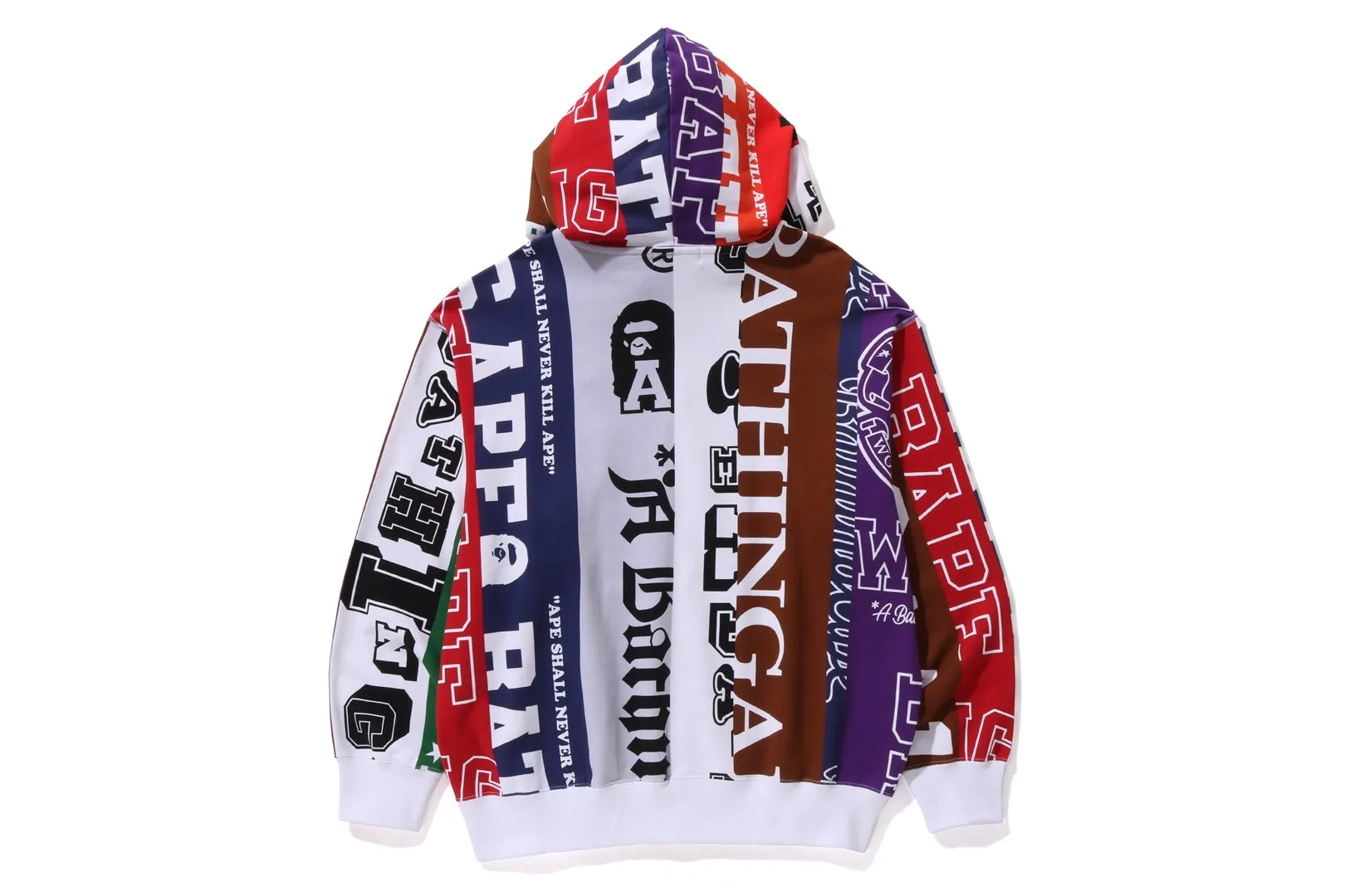 FANS SCARF FULL ZIP HOODIE sold by Bape product image thumbnail 2