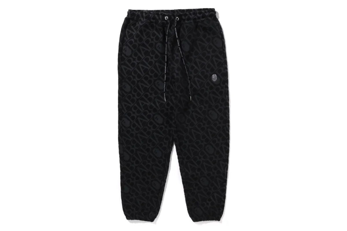 SPORT MONOGRAM PANTS sold by Bape