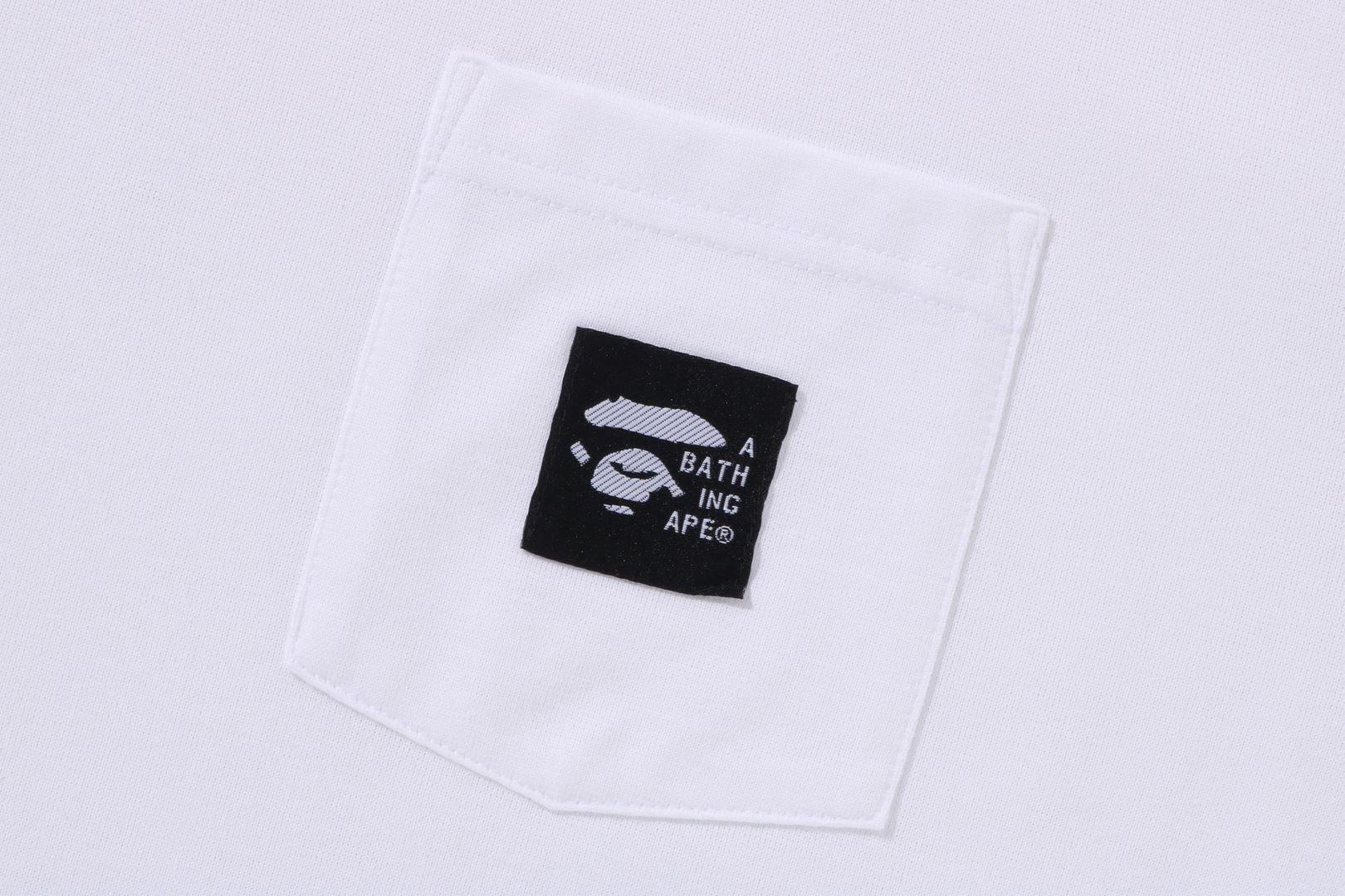 A BATHING APE LABEL POCKET TEE sold by Bape product image thumbnail 12