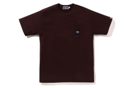 A BATHING APE LABEL POCKET TEE sold by Bape