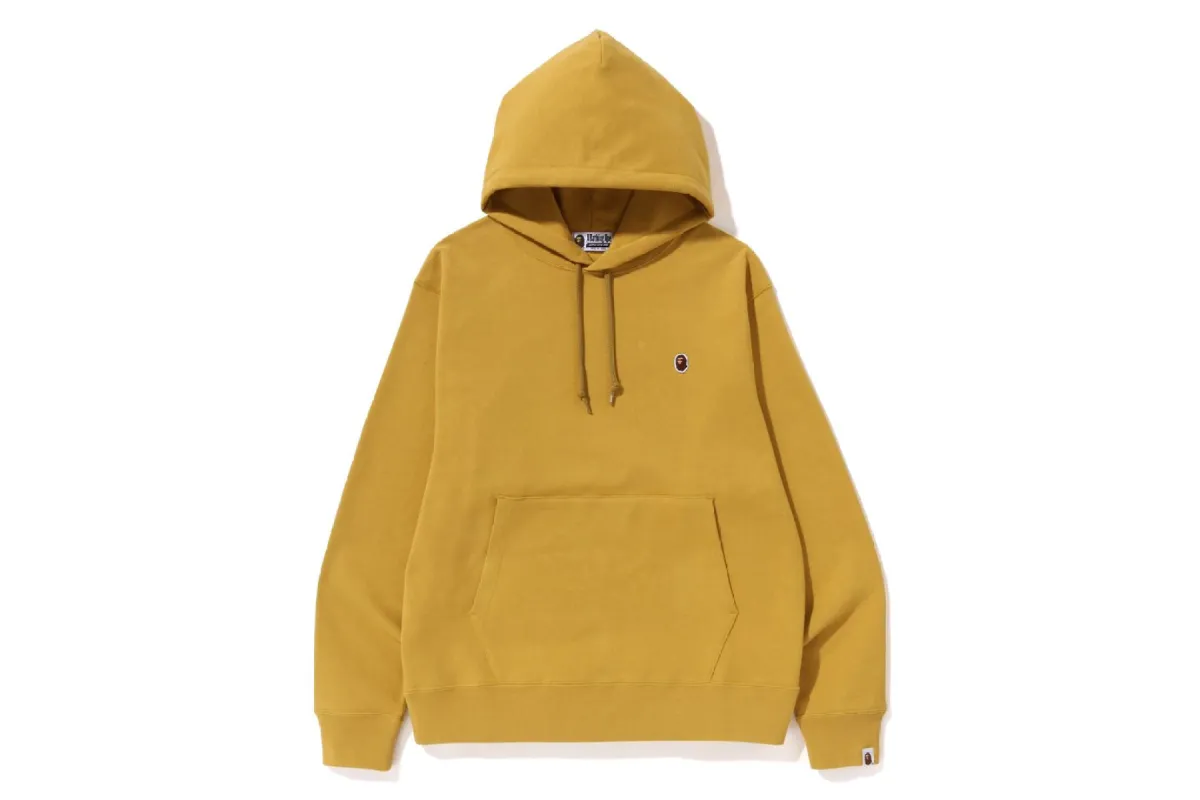 APE HEAD ONE POINT RELAXED FIT PULLOVER HOODIE sold by Bape