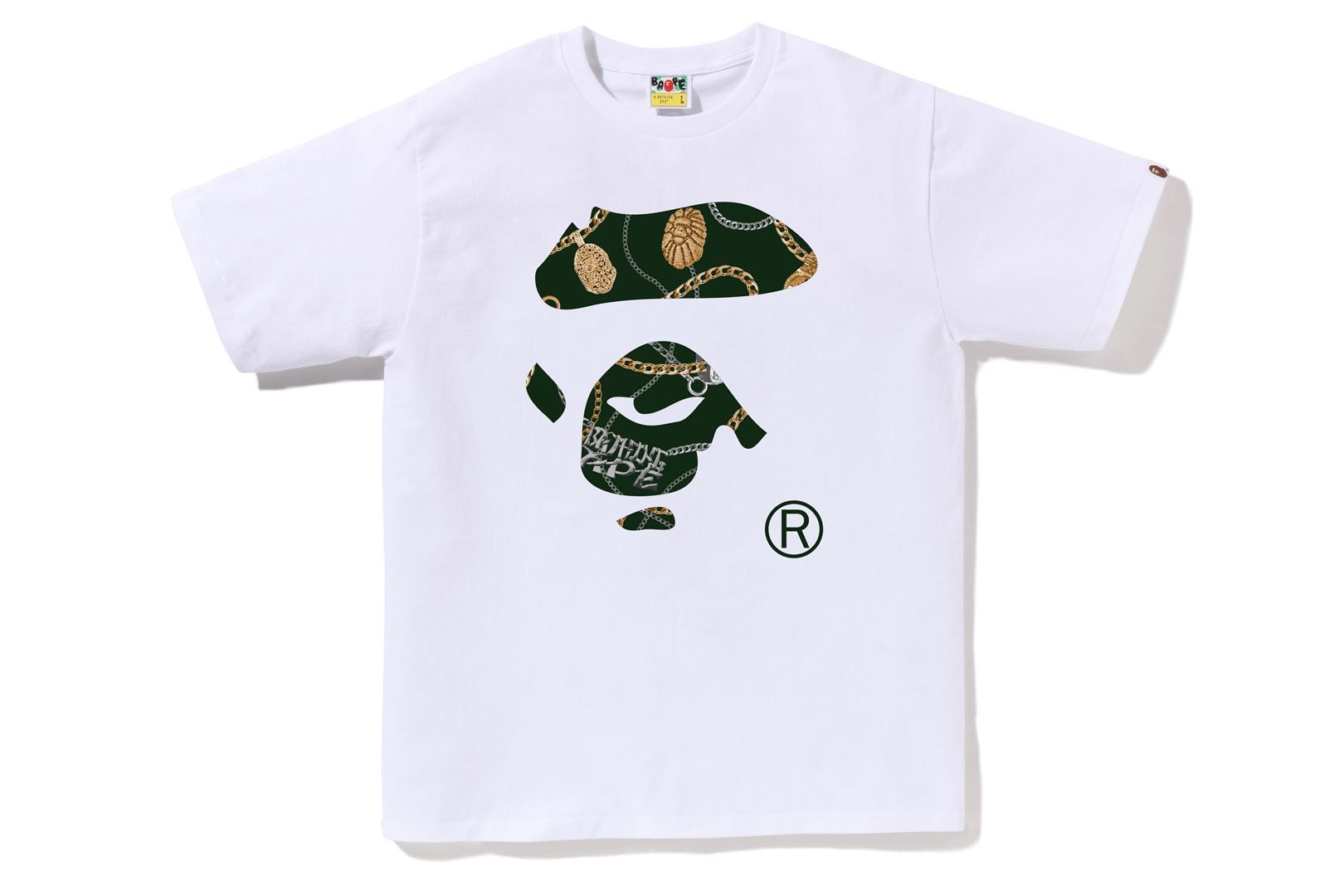 BAPE JEWELS APE FACE TEE sold by Bape product image thumbnail 3