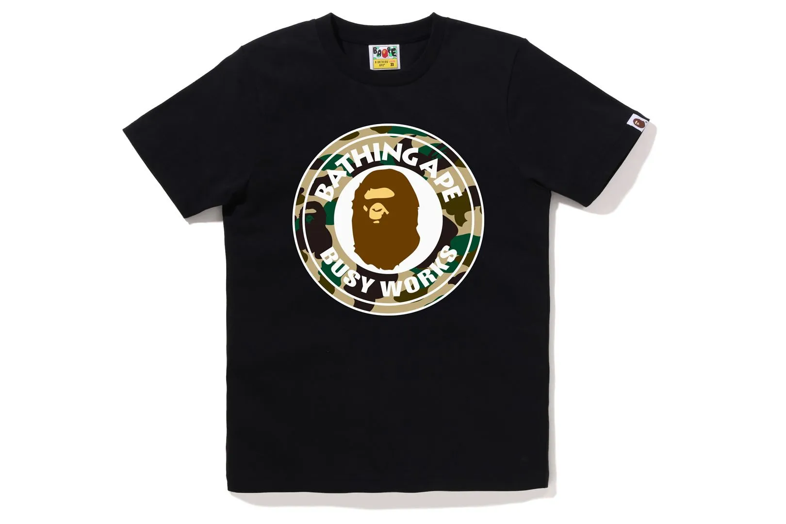 1ST CAMO BUSY WORKS TEE sold by Bape product image thumbnail 4