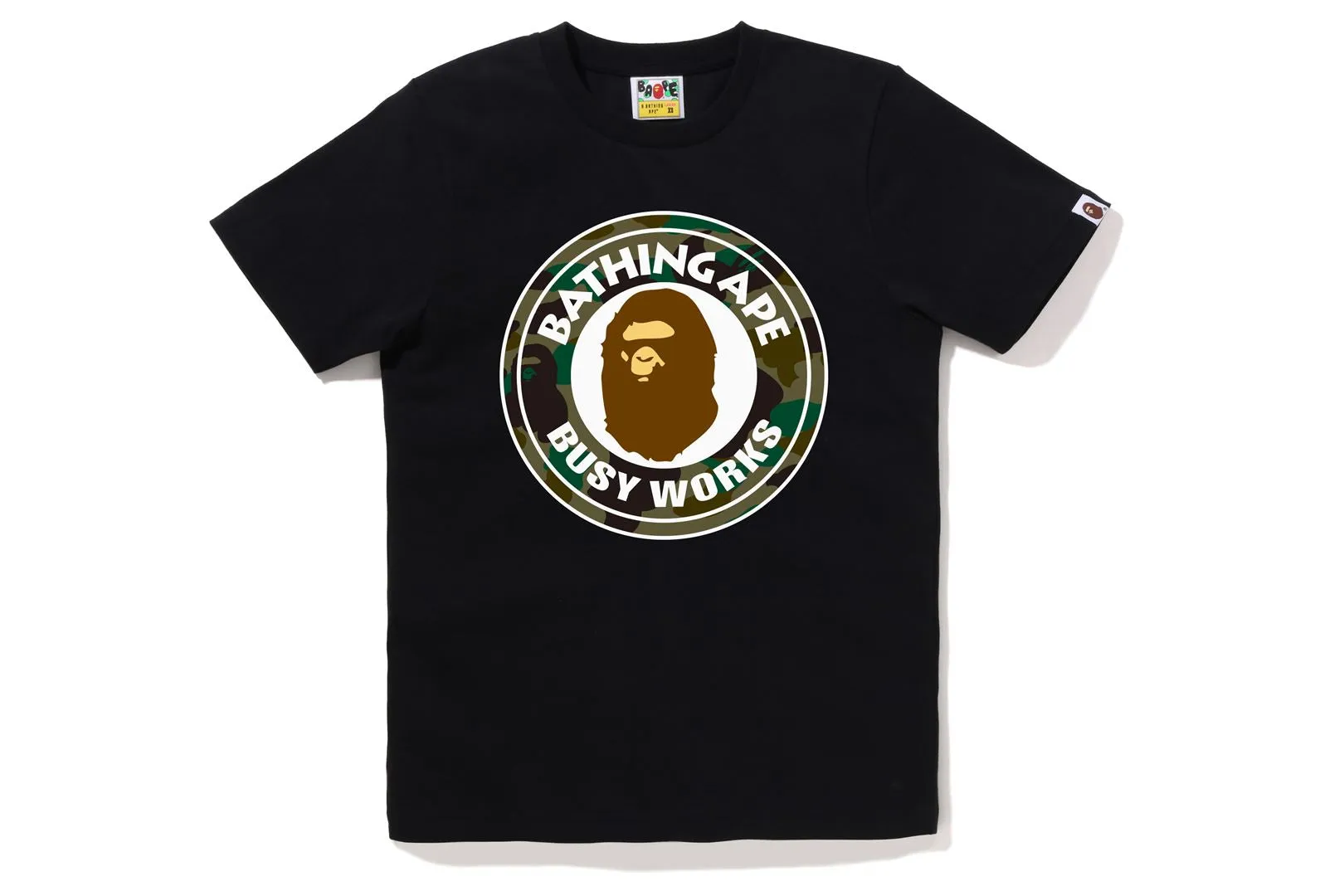 1ST CAMO BUSY WORKS TEE sold by Bape product image thumbnail 3