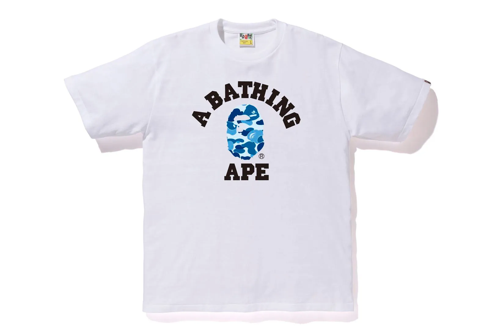 ABC CAMO COLLEGE TEE sold by Bape product image thumbnail 5