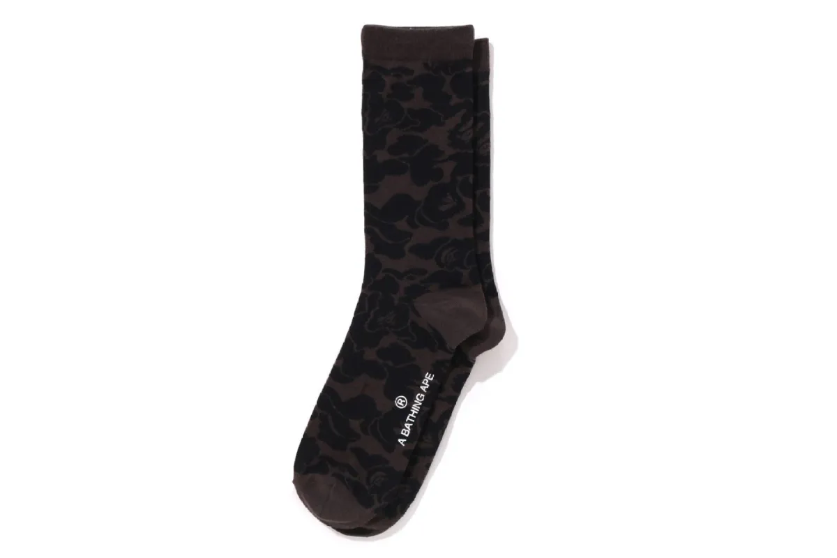 SOLID CAMO JACQUARD SOCKS sold by Bape