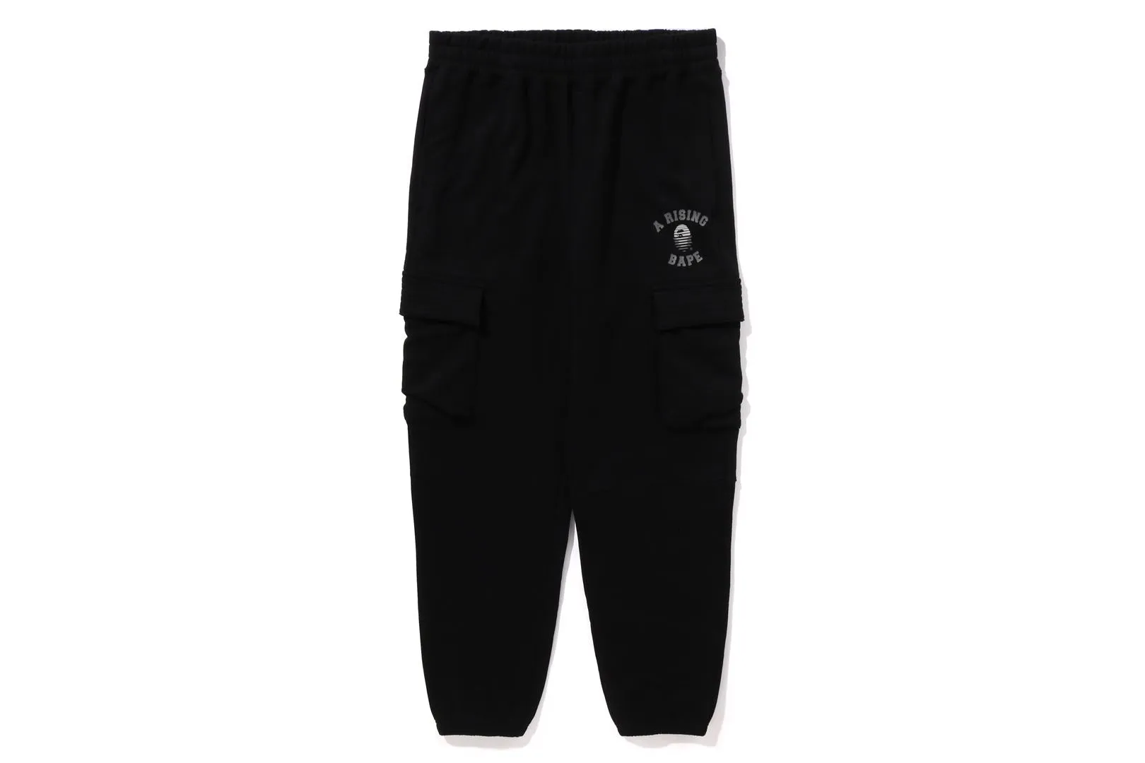 A RISING BAPE MILITARY SWEAT PANTS sold by Bape
