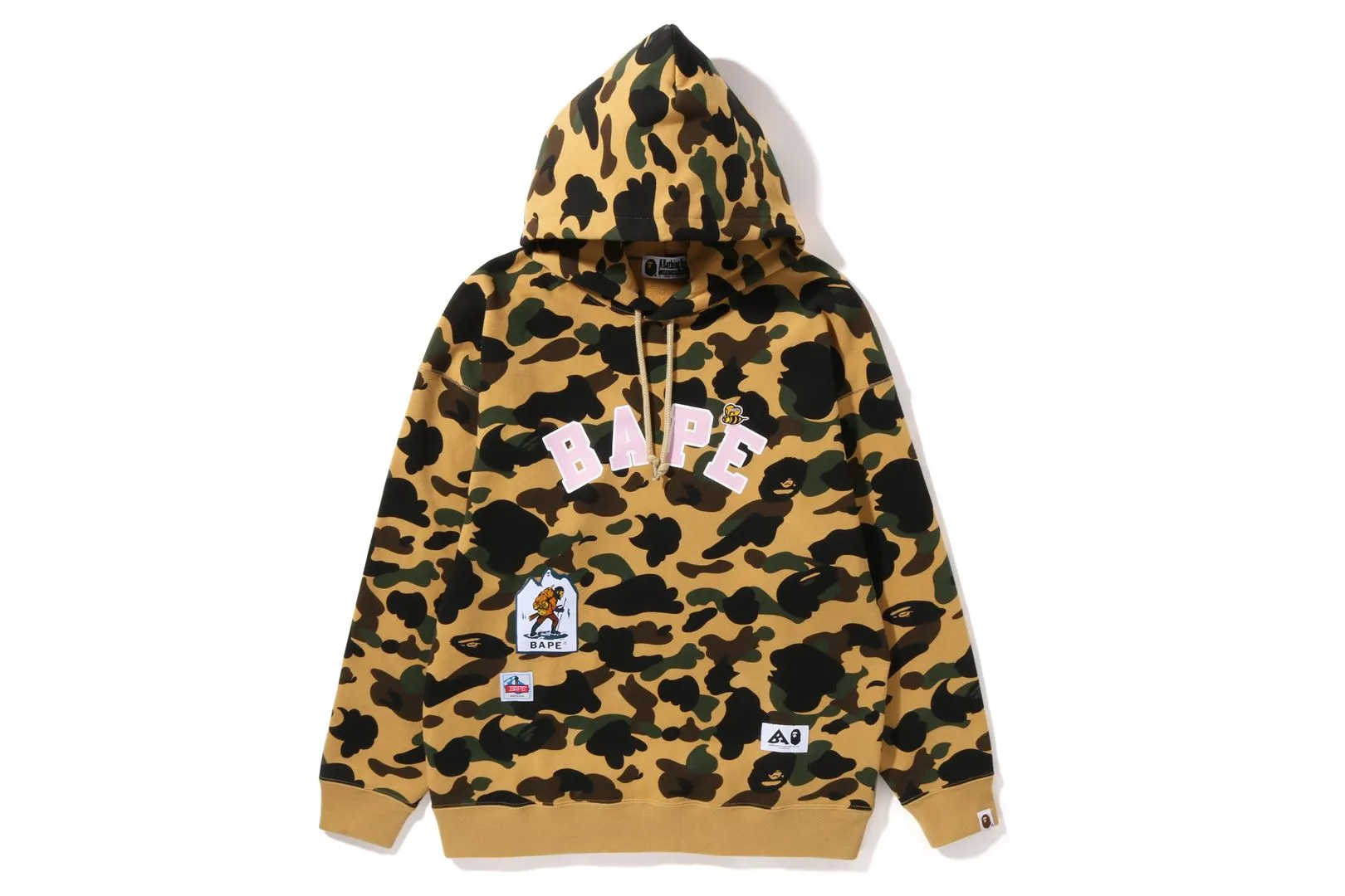 MULTI LABEL 1ST CAMO OVERSIZED HOODIE sold by Bape