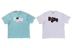 HEART APE HEAD RELAXED FIT TEE sold by Bape