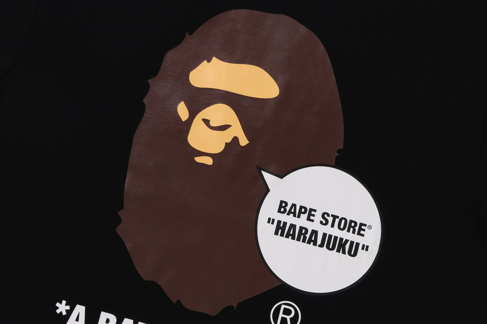 BAPE STORE HARAJUKU APE HEAD TEE sold by Bape product image thumbnail 4