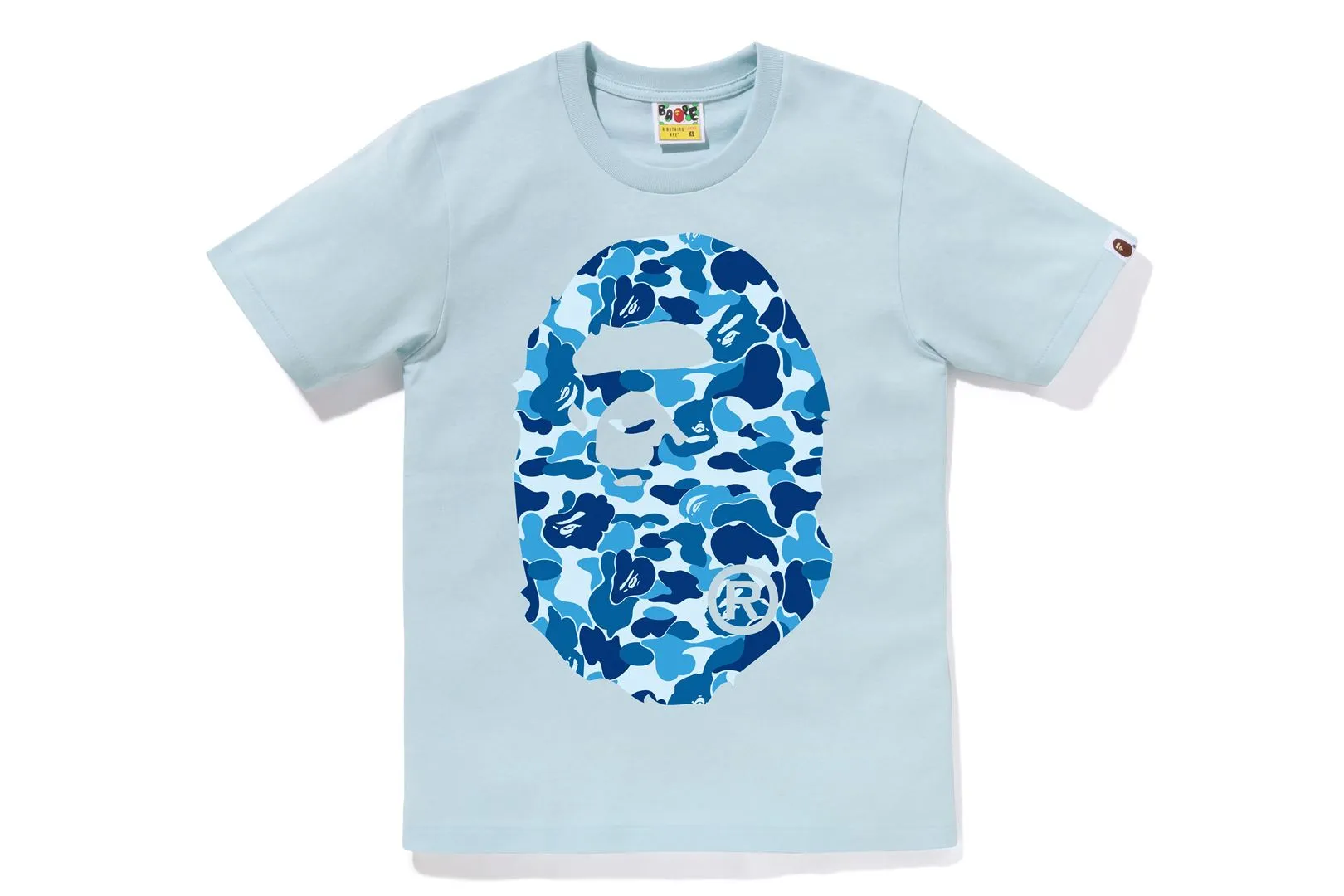 ABC CAMO BIG APE HEAD TEE sold by Bape