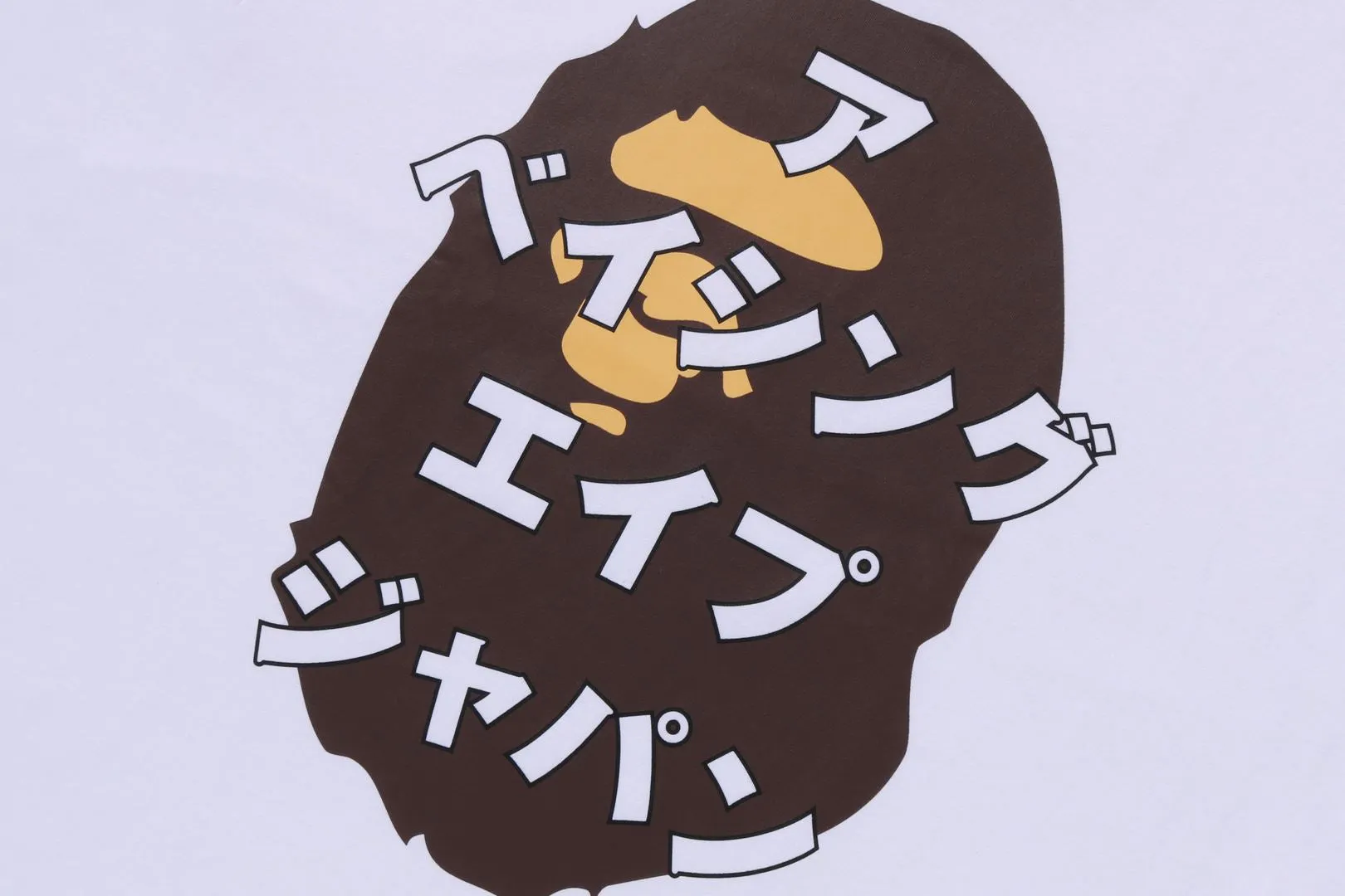 BAPE JAPANESE LETTERS TEE sold by Bape product image thumbnail 4