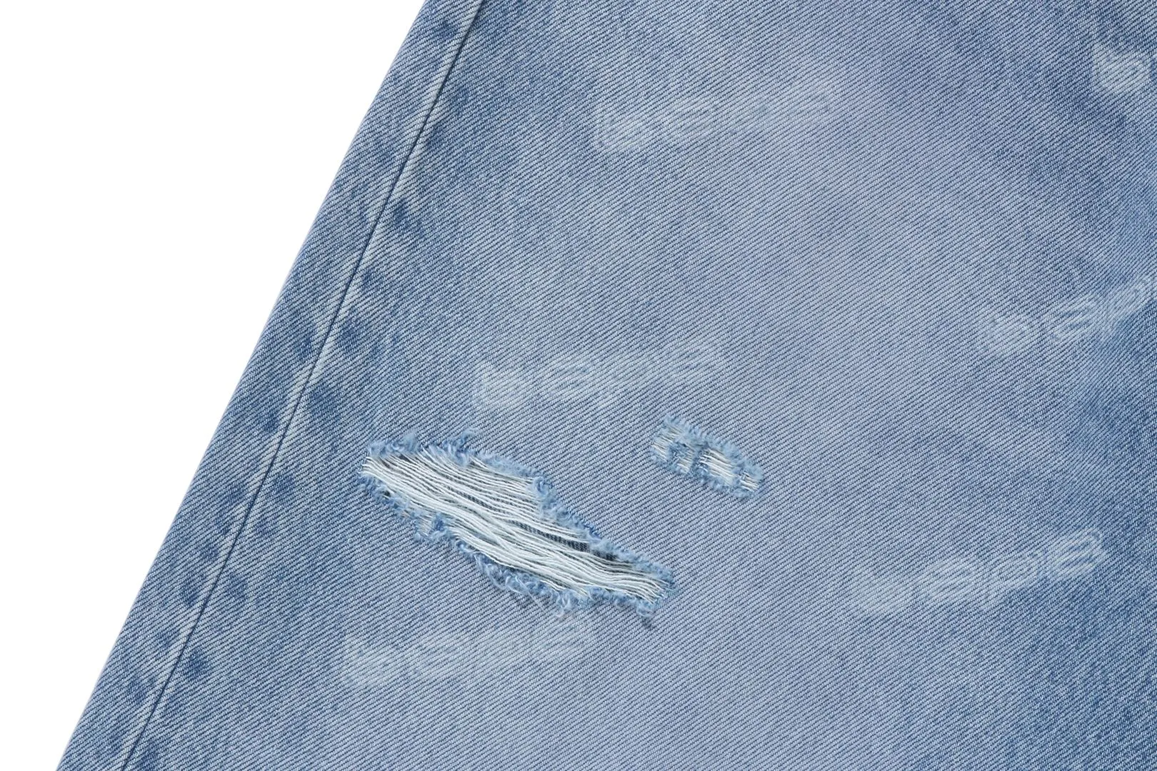 BAPE HEXAGRAM LASER DESTROY DENIM PANTS sold by Bape product image thumbnail 3