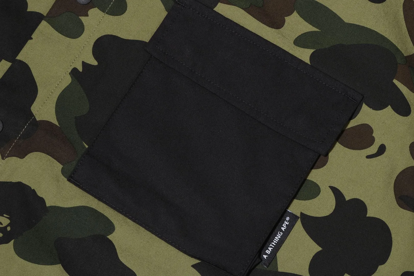 1ST CAMO OUTDOOR DETAIL POCKET RELAXED FIT SHIRT sold by Bape product image thumbnail 3