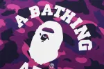 COLOR CAMO COLLEGE TEE sold by Bape