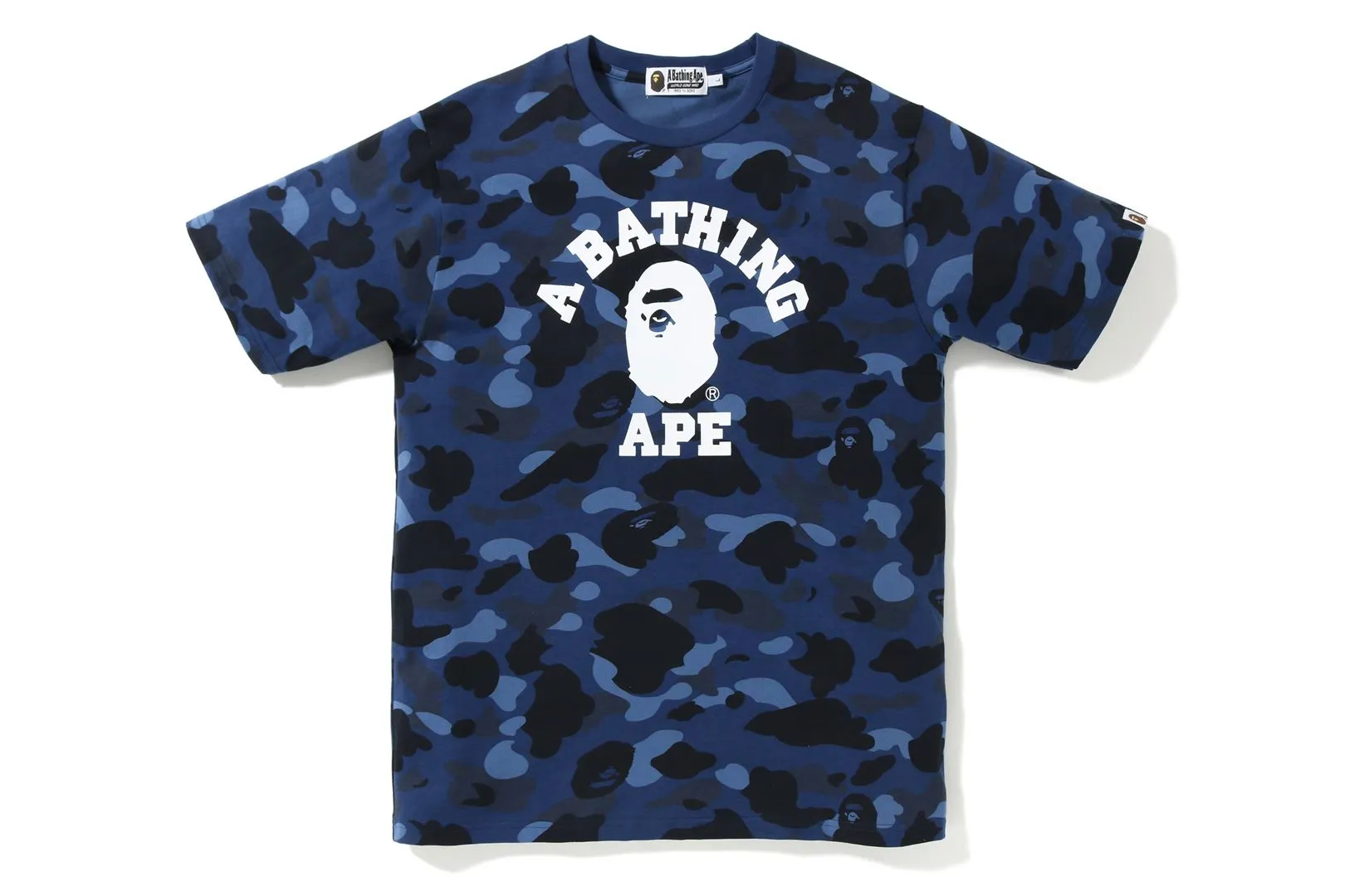 COLOR CAMO COLLEGE TEE sold by Bape product image thumbnail 5