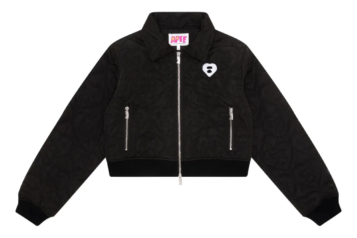 TWO-WAY ZIPPER QUILTED JACKET sold by Bape